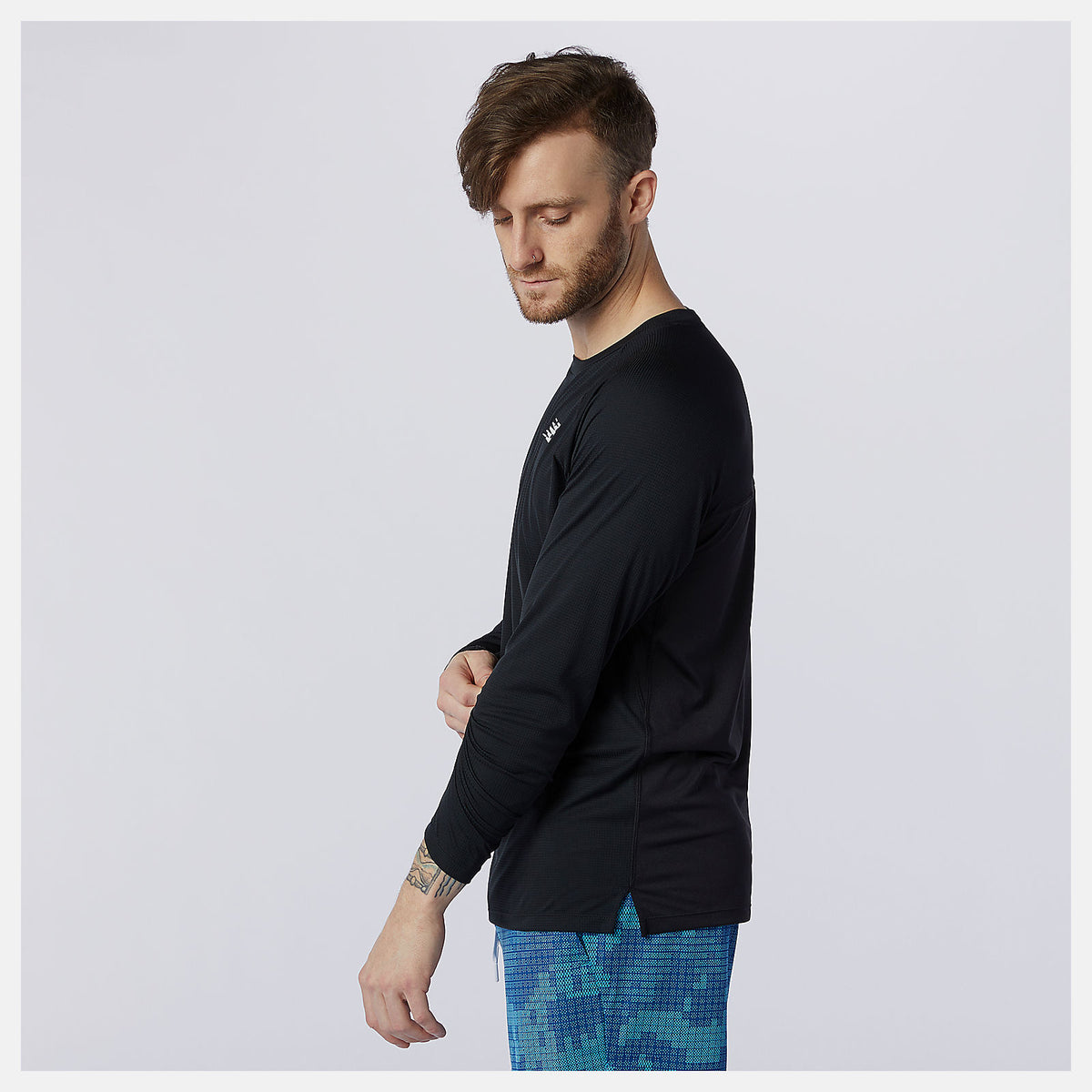 Black R.W.T. Tech Long Sleeve | New Balance Clothing