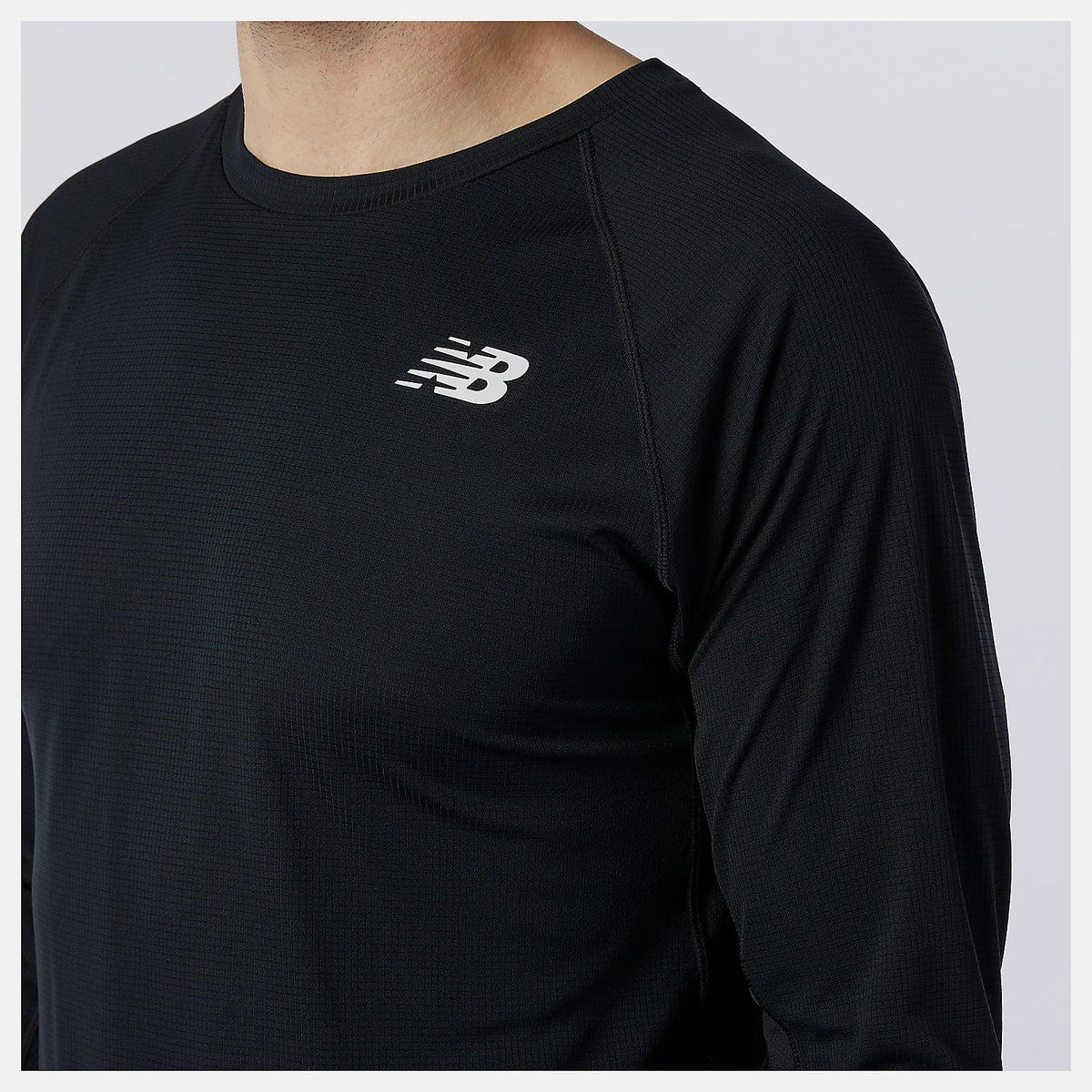 Black R.W.T. Tech Long Sleeve | New Balance Clothing