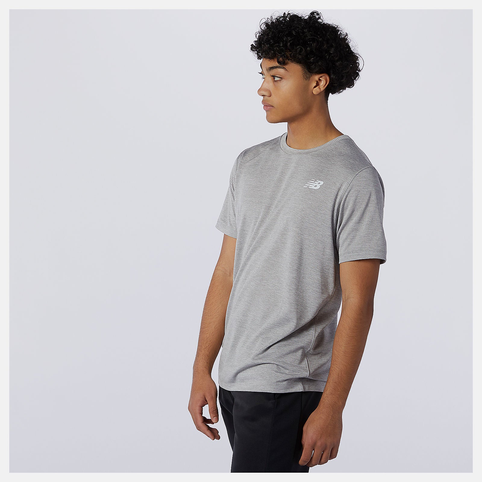 Athletic Grey Tenacity Tee | New Balance Clothing
