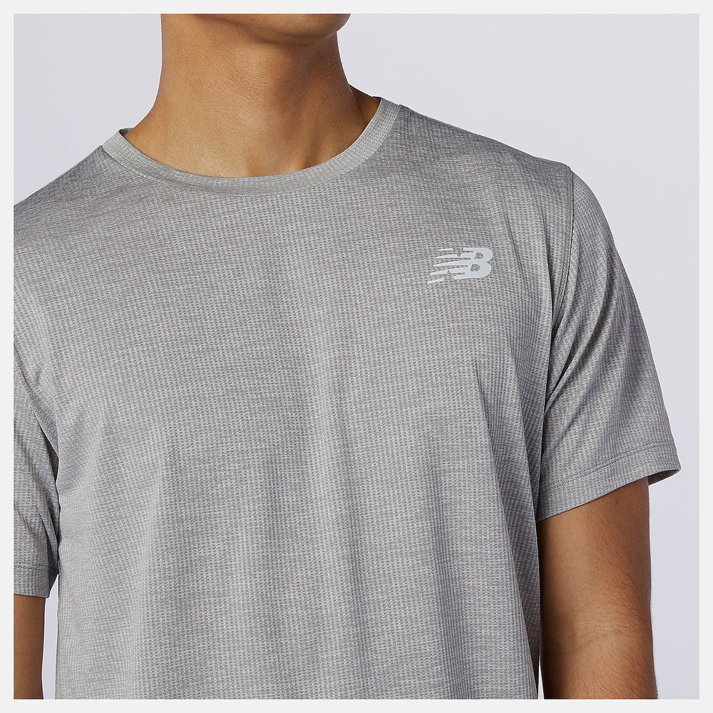 Athletic Grey Tenacity Tee | New Balance Clothing