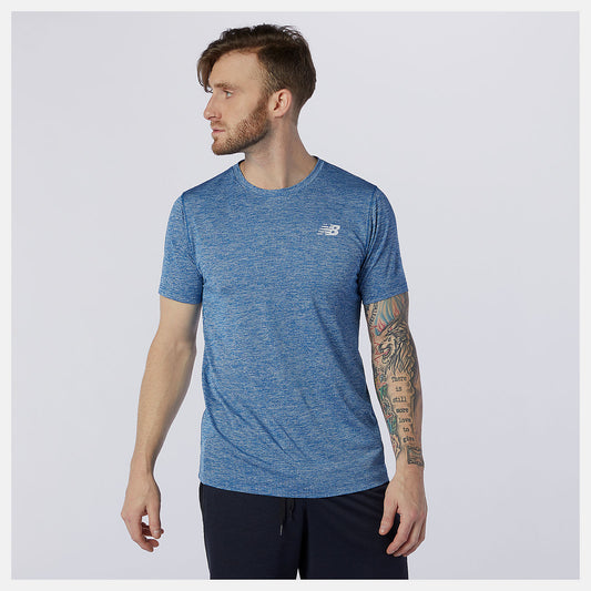 Captain Blue Tenacity Tee | New Balance Clothing