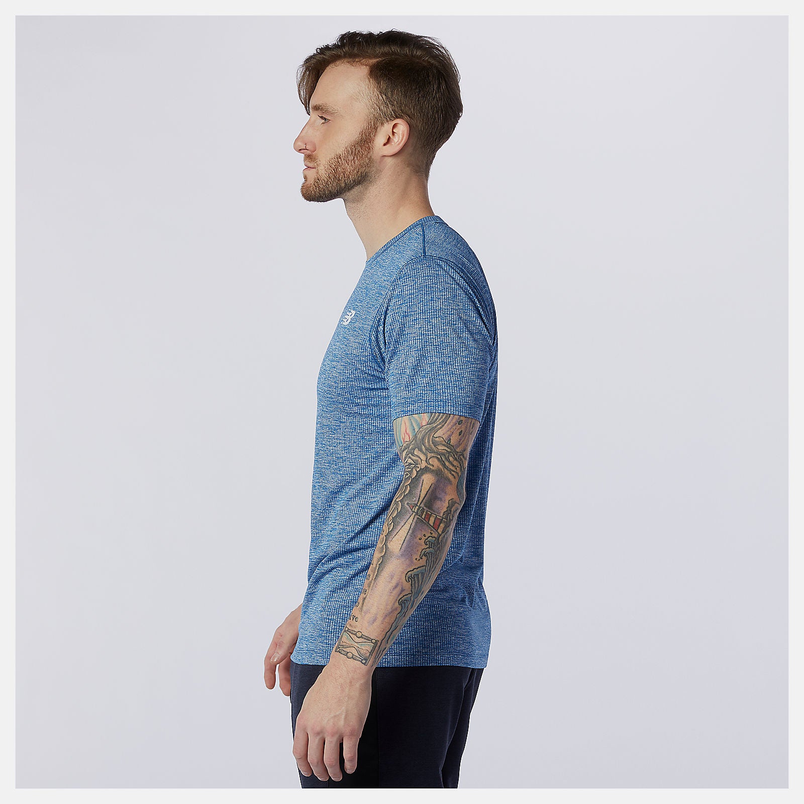 Captain Blue Tenacity Tee | New Balance Clothing