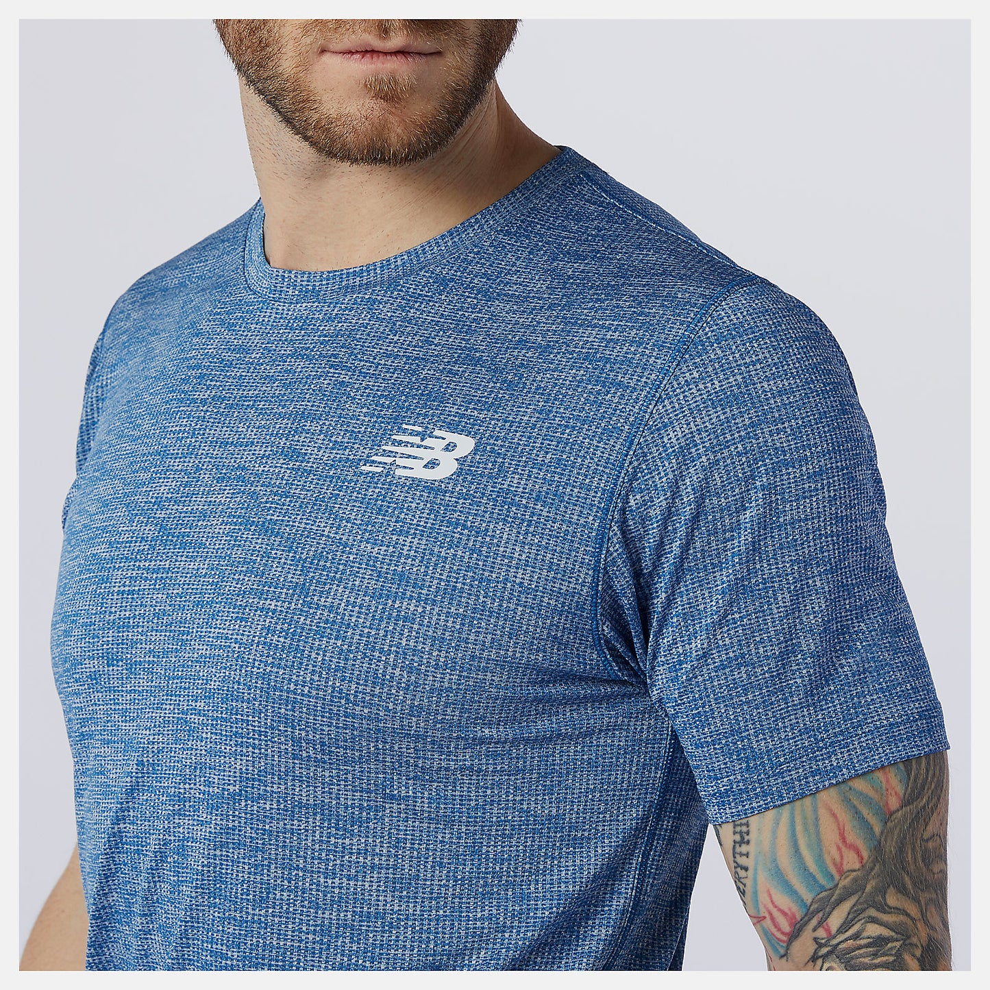 Captain Blue Tenacity Tee | New Balance Clothing