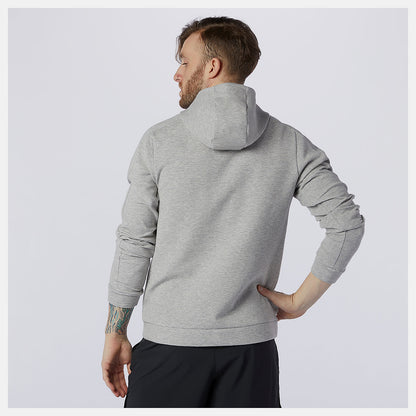 Athletic Grey Fortitech Fleece Pullover | New Balance Clothing