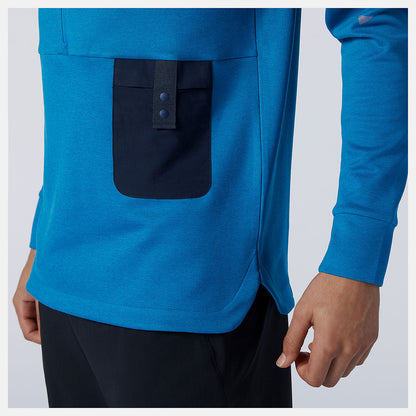 Wave Blue Q Speed Fuel Hoodie | New Balance Clothing