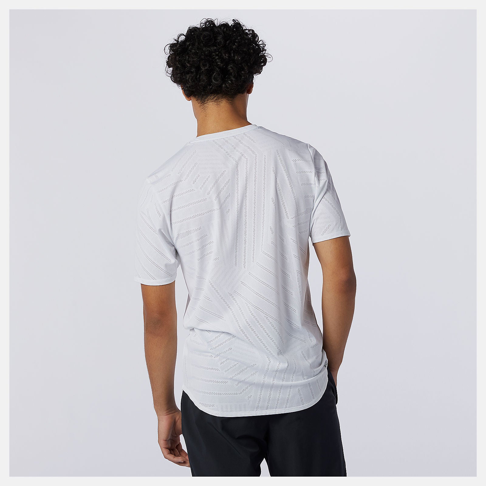 White Q Speed Fuel Short Sleeve | New Balance Clothing