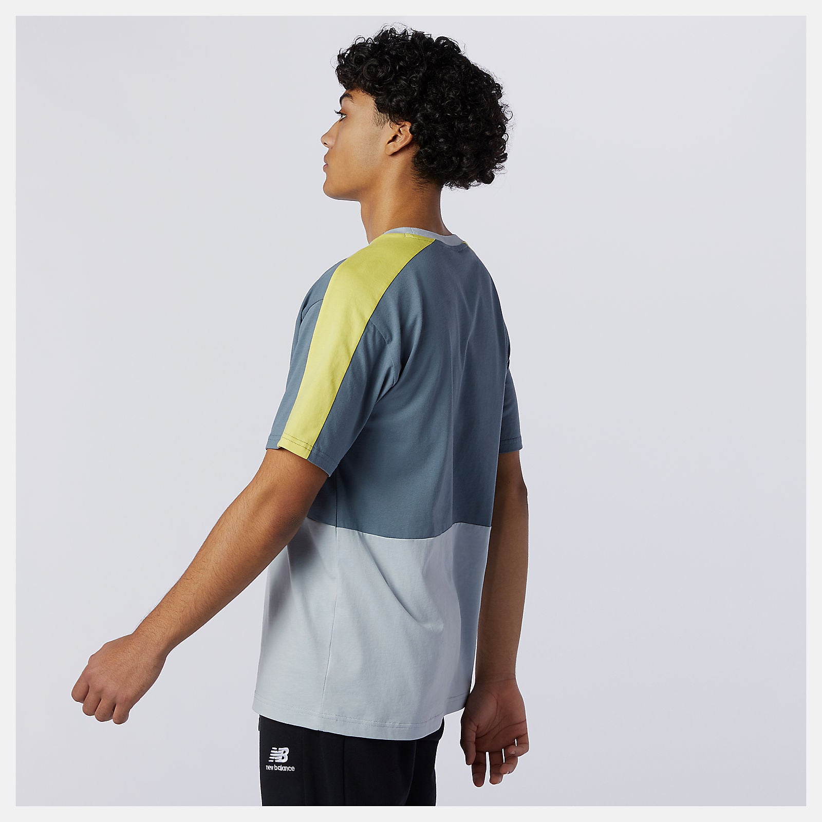 Light Cyclone NB Athletics Color Block Tee | New Balance Clothing