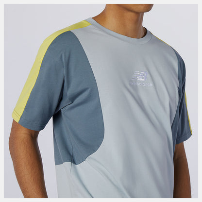 Light Cyclone NB Athletics Color Block Tee | New Balance Clothing