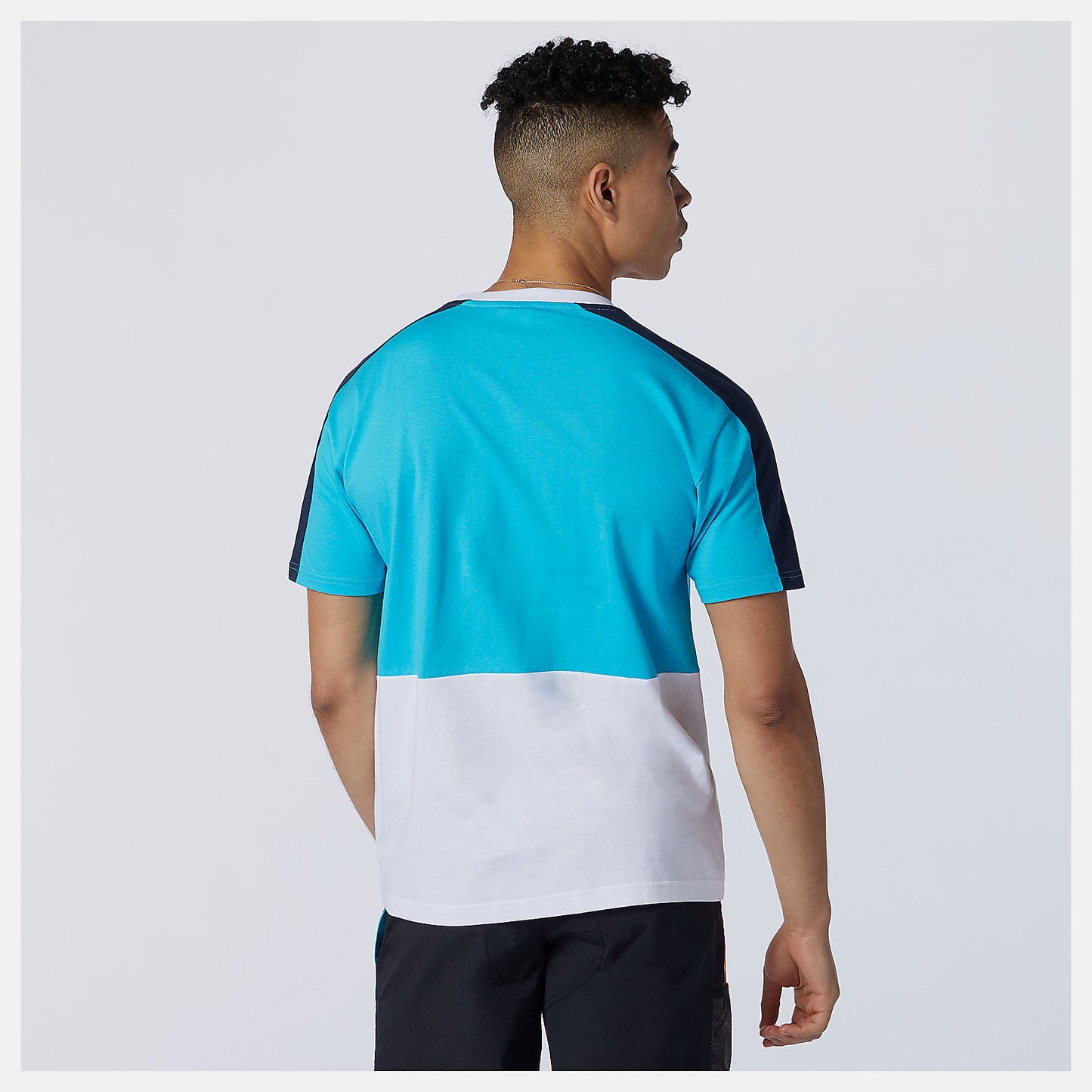 Virtual Sky NB Athletics Color Block Tee | New Balance Clothing