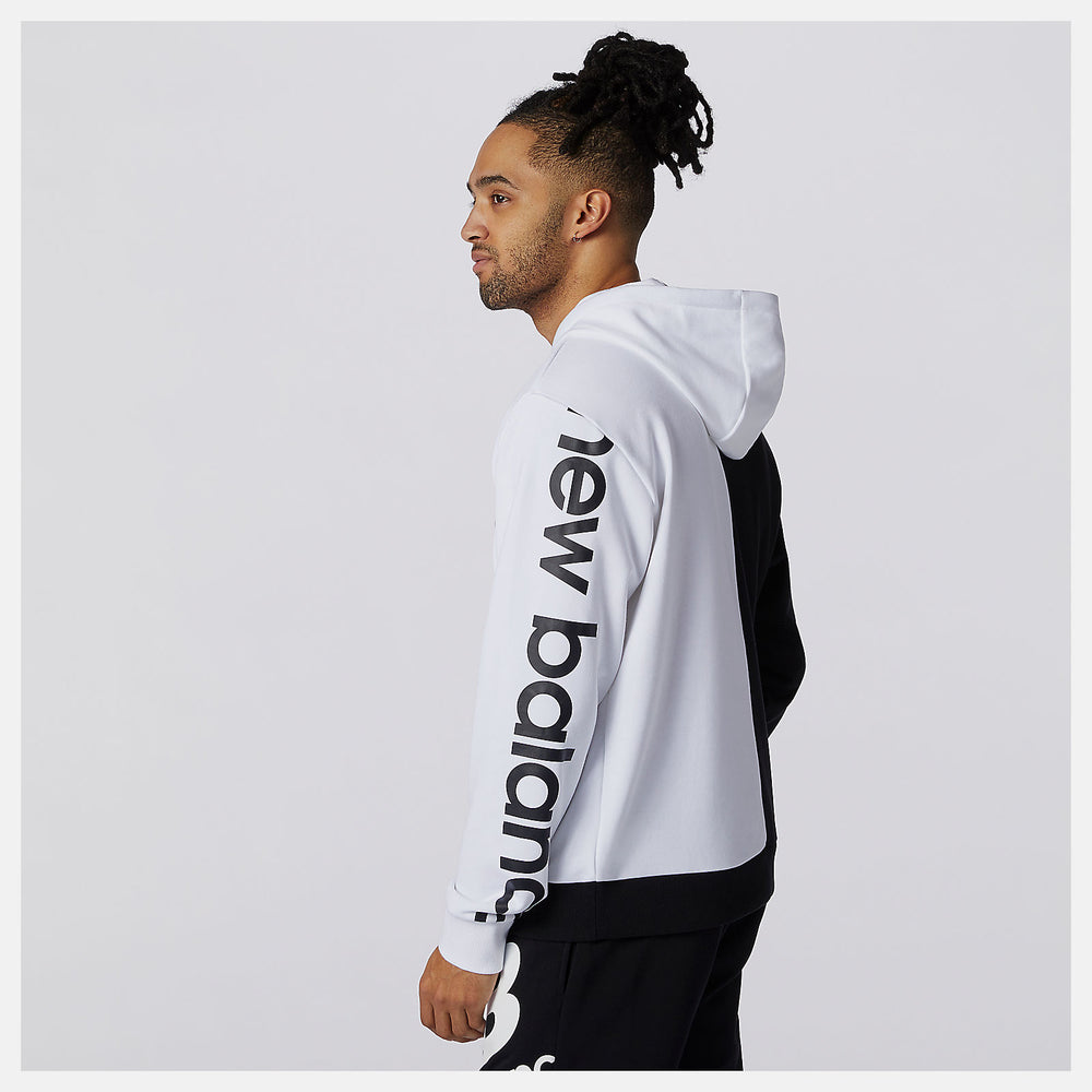 Black Multi NB Athletics Splice Hoody | New Balance Clothing