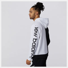 Black Multi NB Athletics Splice Hoody | New Balance Clothing