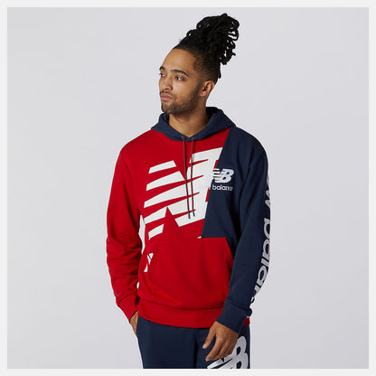 Team Red Inline NB Athletics Splice Hoody | New Balance Clothing