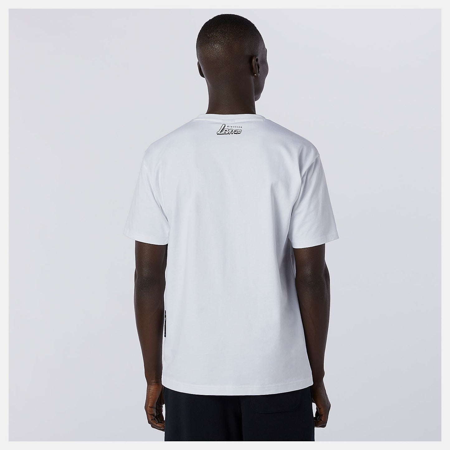 White NB Athletics Levitzo Dad Tee | New Balance Clothing