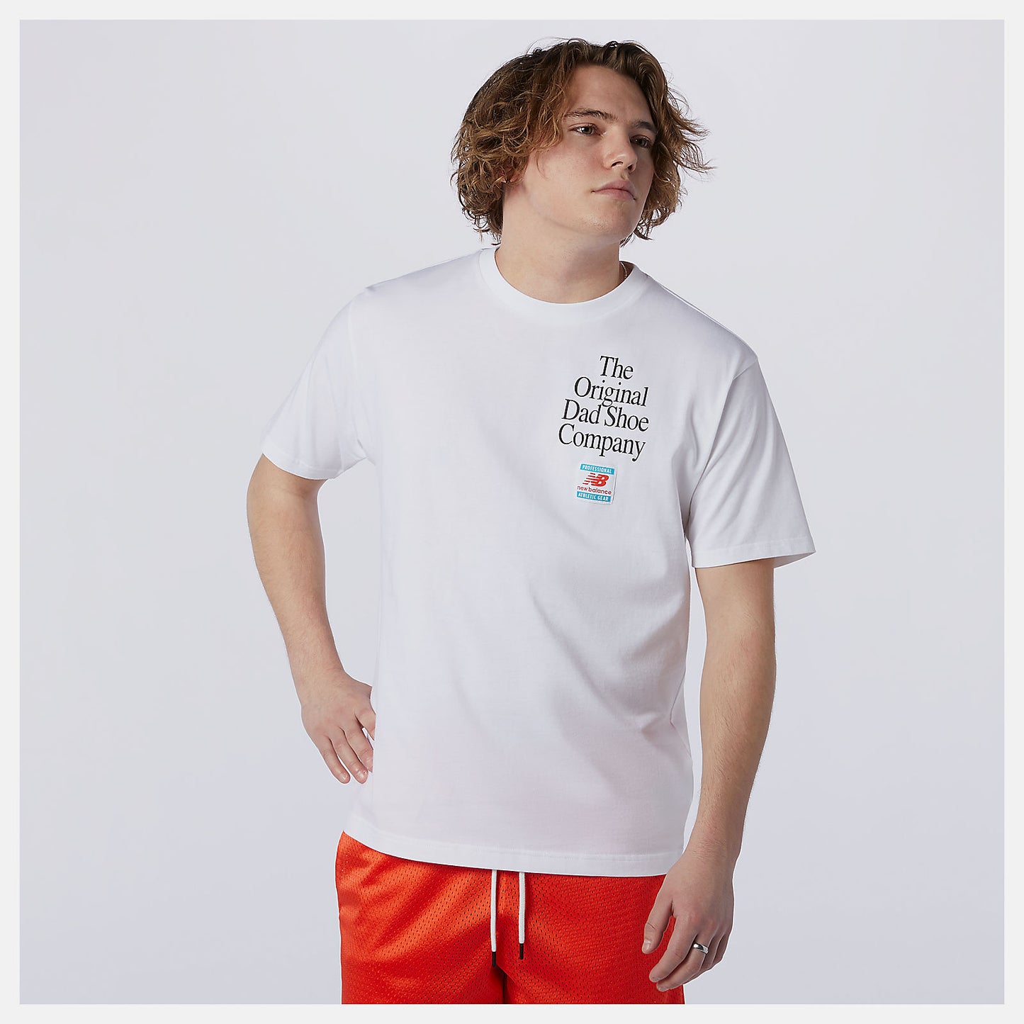 White NB Essentials Dad Pack Tee | New Balance Clothing