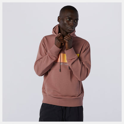 Red NB Sport Style Optiks Hoodie | New Balance Clothing