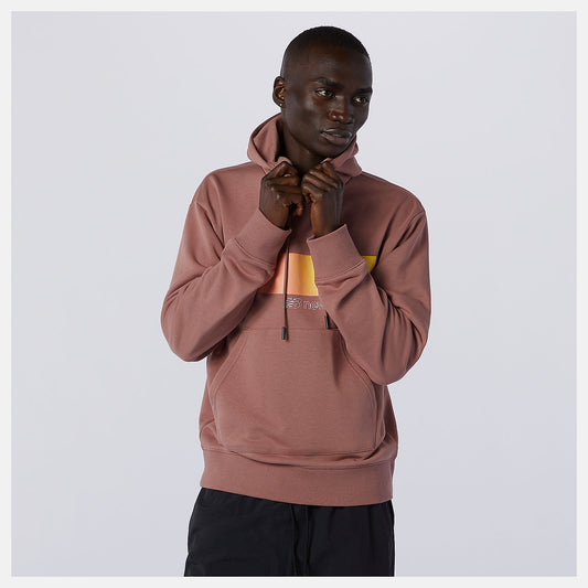 Red NB Sport Style Optiks Hoodie | New Balance Clothing