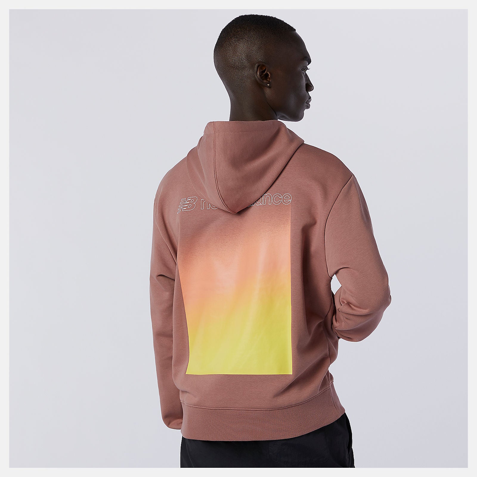 Red NB Sport Style Optiks Hoodie | New Balance Clothing
