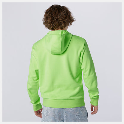 Bleached Lime Glo NB Athletics Psy Varsity Hoodie | New Balance Clothing