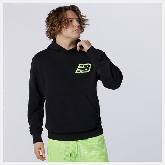Black NB Athletics Psy Varsity Hoodie | New Balance Clothing