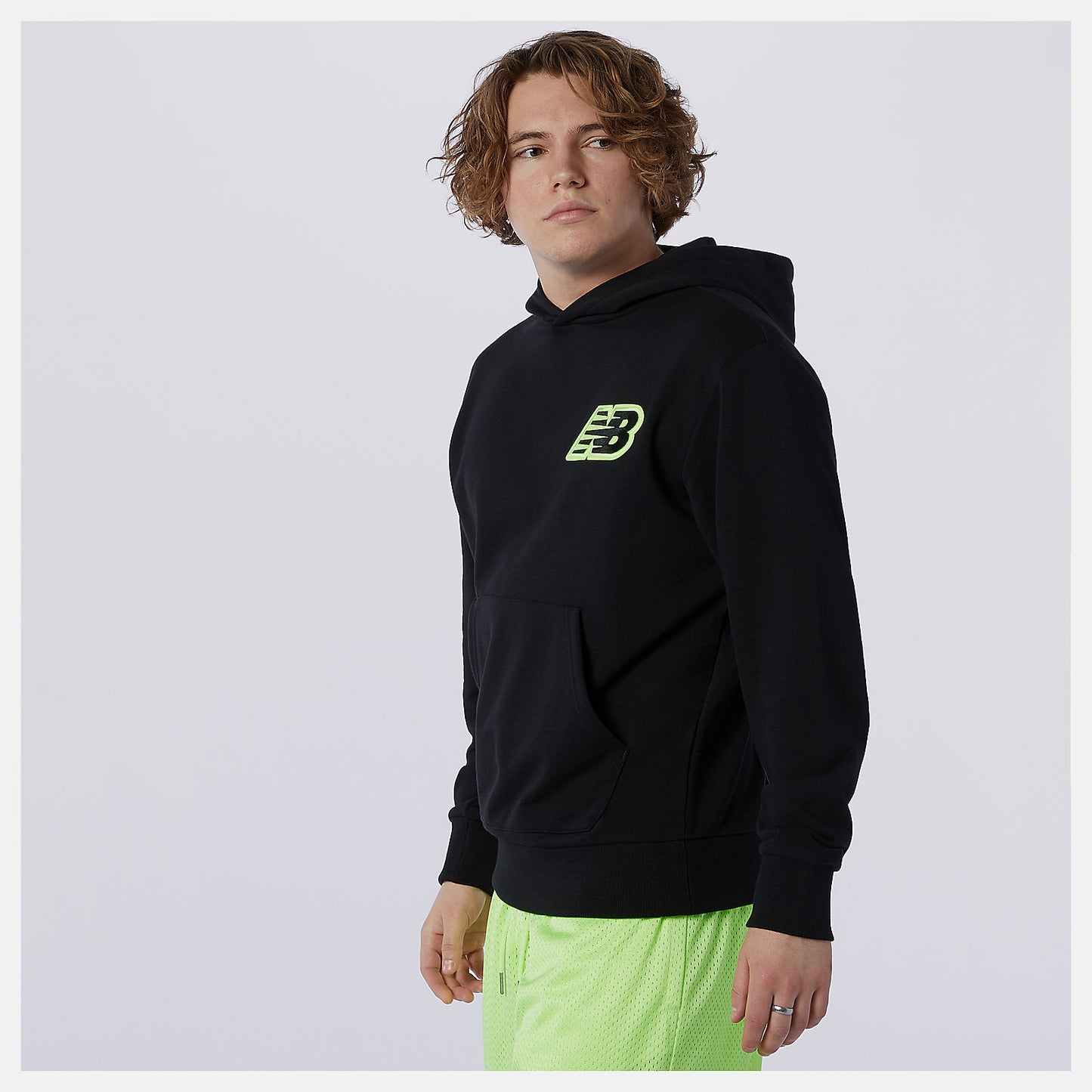 Black NB Athletics Psy Varsity Hoodie | New Balance Clothing