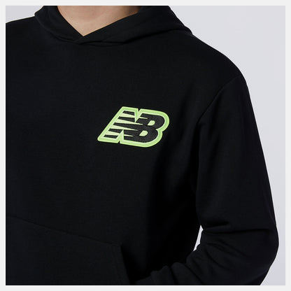 Black NB Athletics Psy Varsity Hoodie | New Balance Clothing