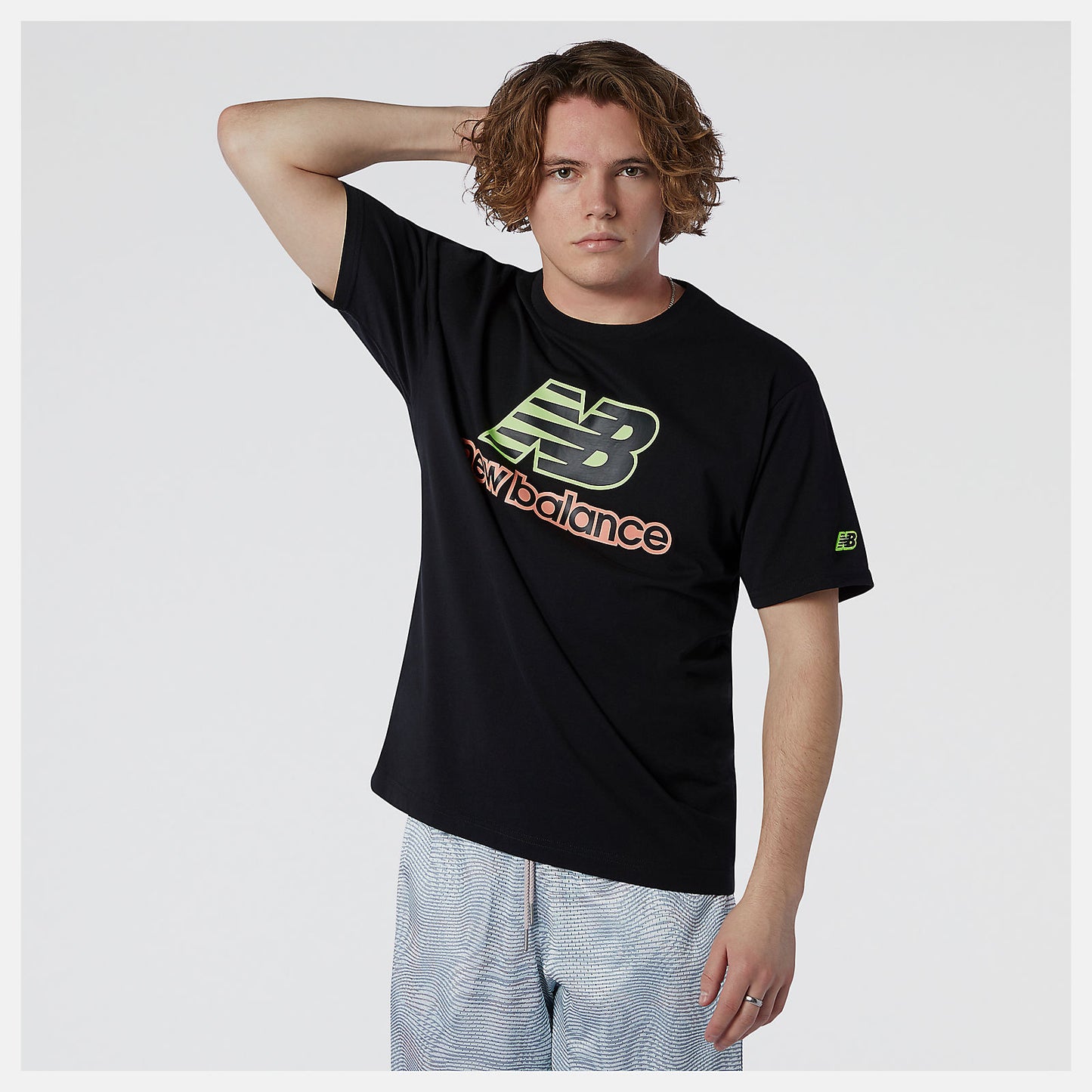 Black NB Athletics Psych Varsity Tee | New Balance Clothing