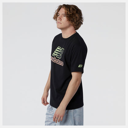 Black NB Athletics Psych Varsity Tee | New Balance Clothing