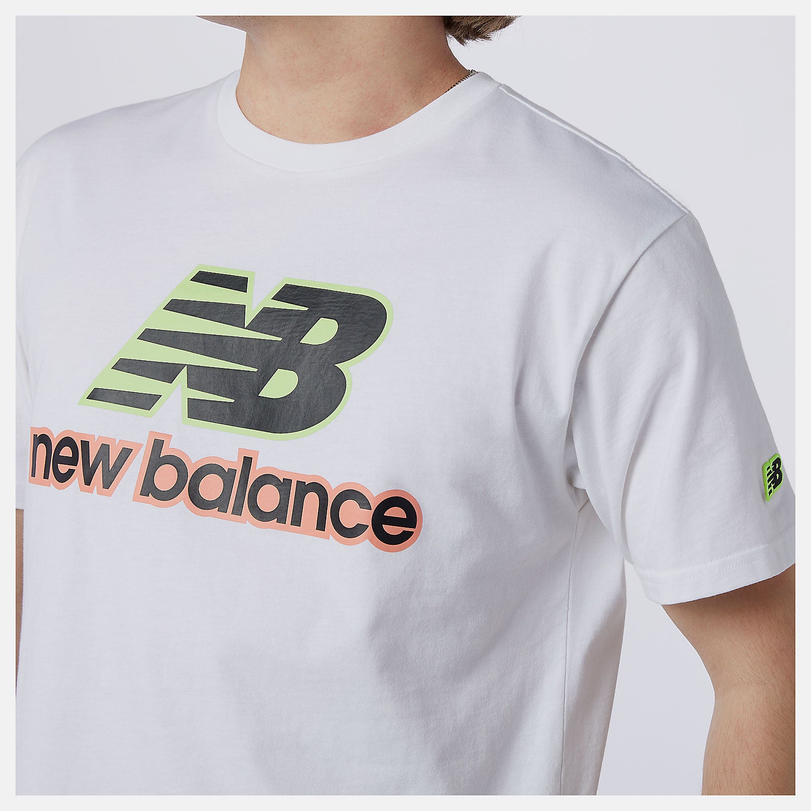 White NB Athletics Psych Varsity Tee | New Balance Clothing
