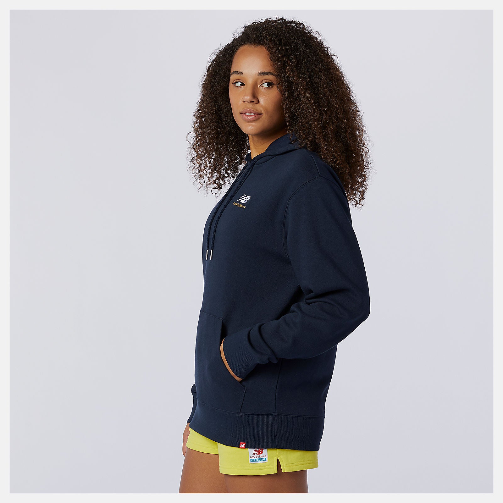 Eclipse NB Essentials Embroidered Hoodie | New Balance Clothing