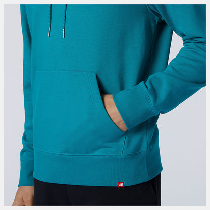 Team Teal NB Essentials Embroidered Hoodie | New Balance Clothing