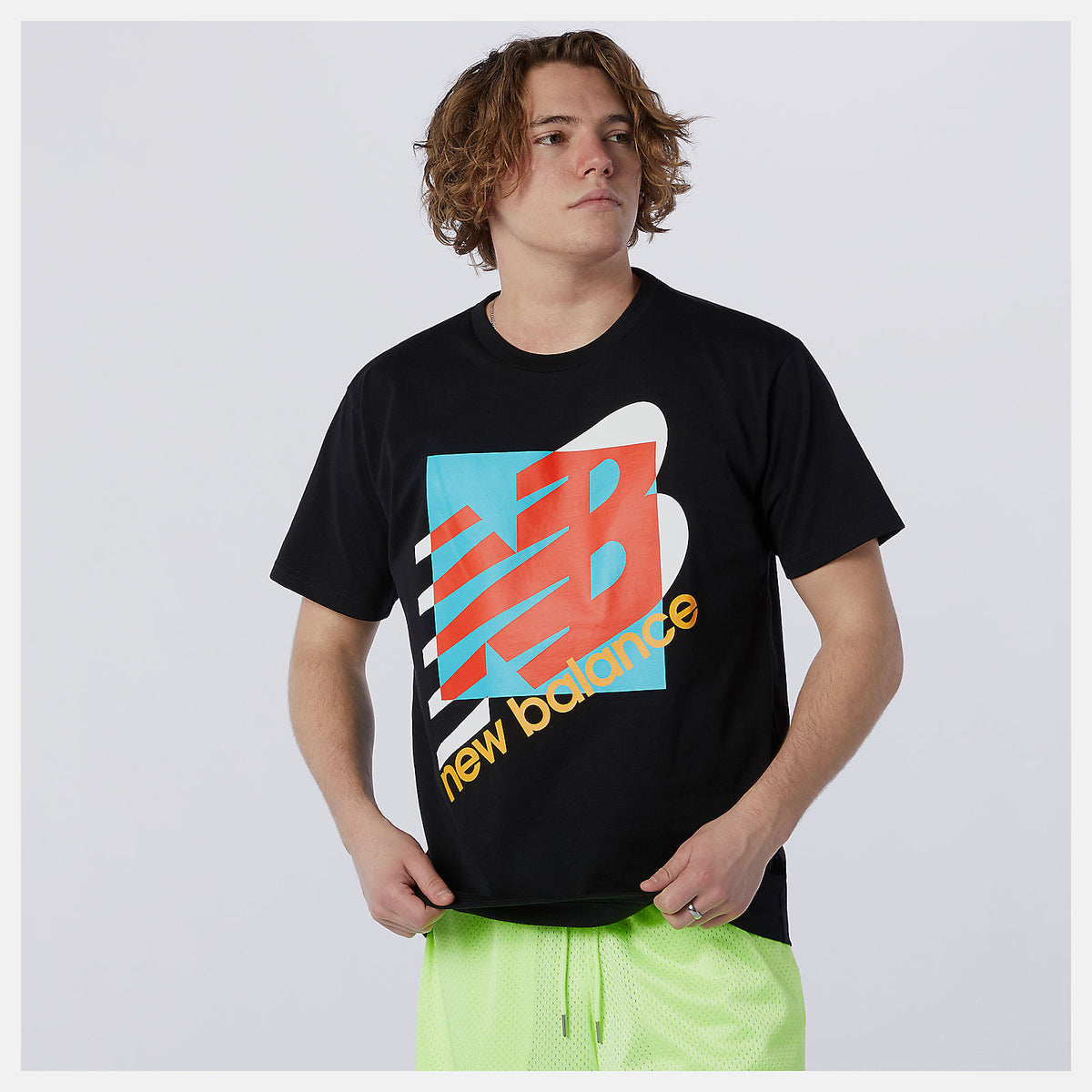 Black NB Athletics Oversized NB Tee | New Balance Clothing