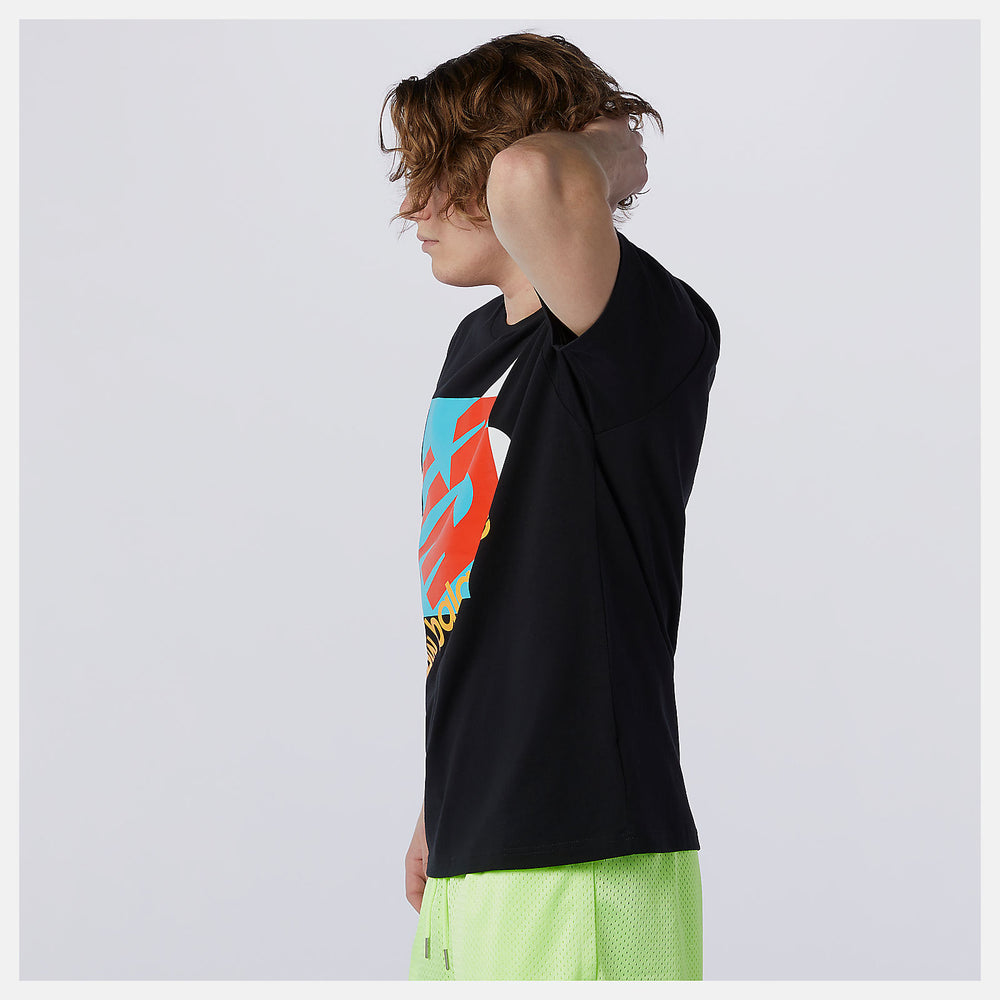Black NB Athletics Oversized NB Tee | New Balance Clothing