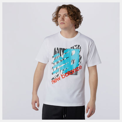 White NB Athletics Oversized NB Tee | New Balance Clothing