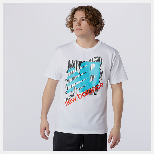 White NB Athletics Oversized NB Tee | New Balance Clothing
