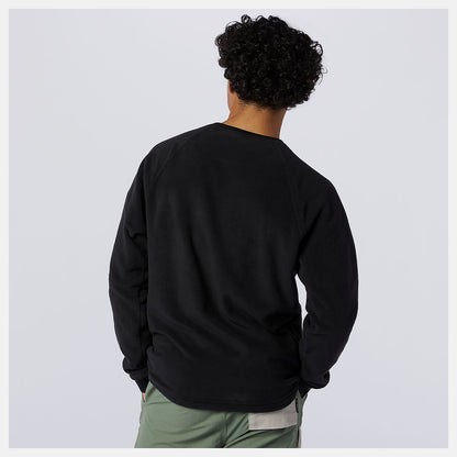 Black NB All Terrain Pocket Crew | New Balance Clothing