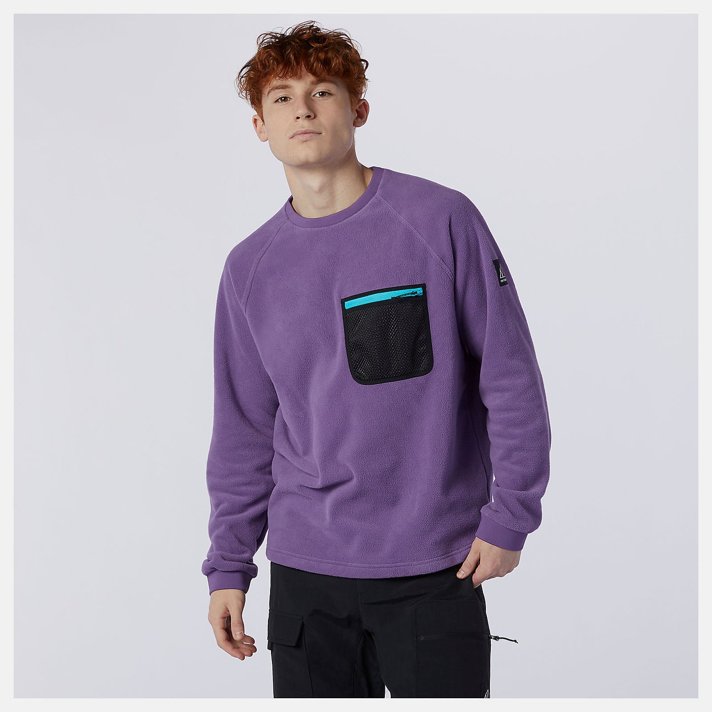 Sour Grape NB All Terrain Pocket Crew | New Balance Clothing
