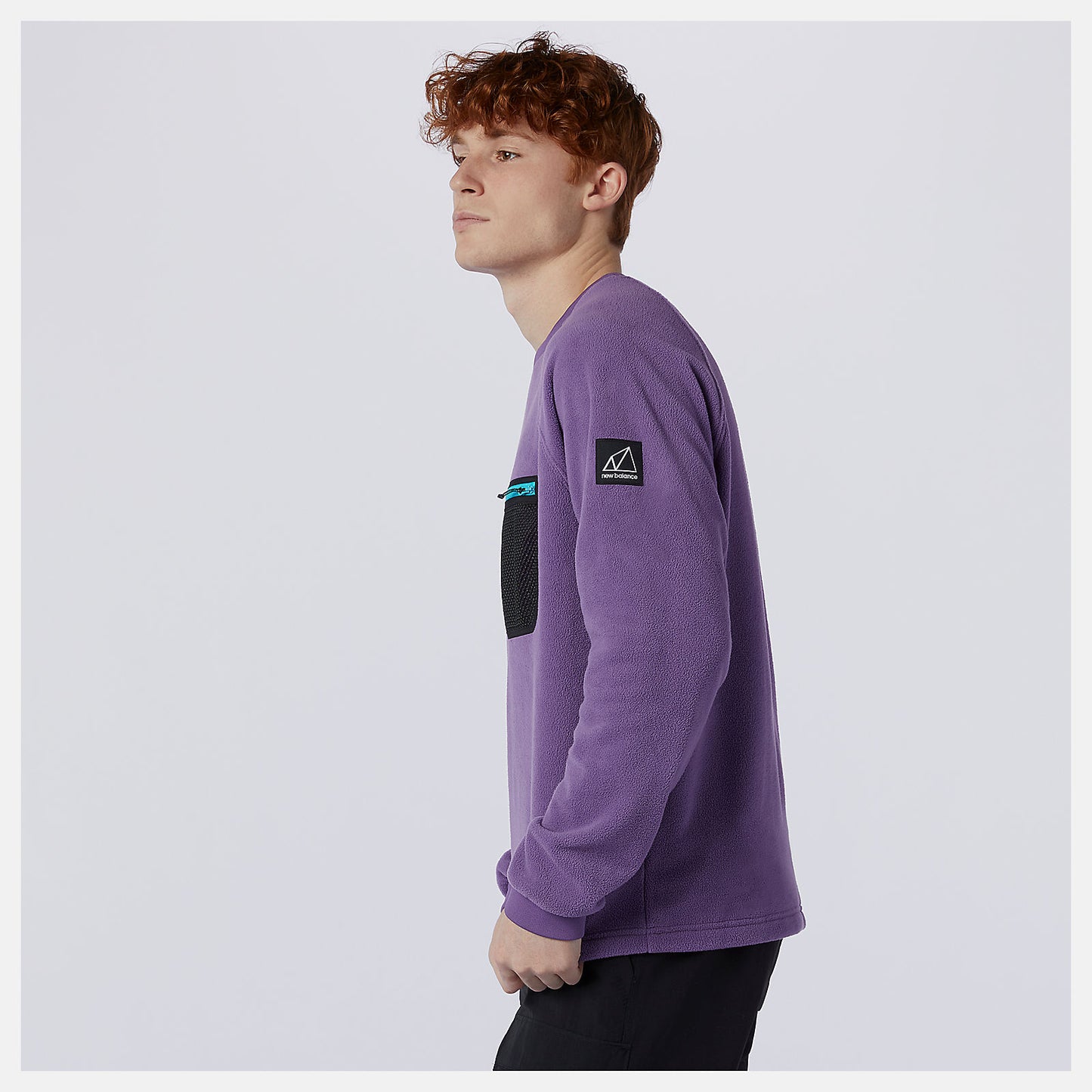 Sour Grape NB All Terrain Pocket Crew | New Balance Clothing