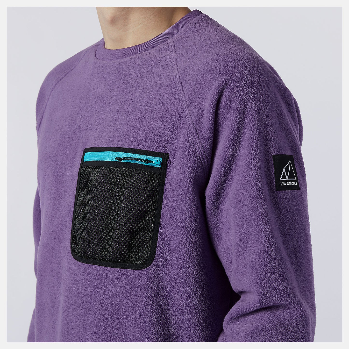 Sour Grape NB All Terrain Pocket Crew | New Balance Clothing