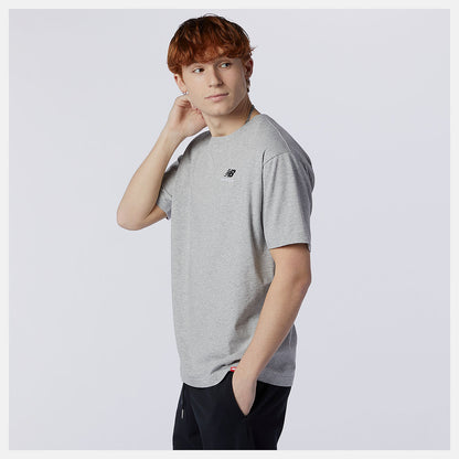 Athletic Grey NB Essentials Embroidered Tee | New Balance Clothing