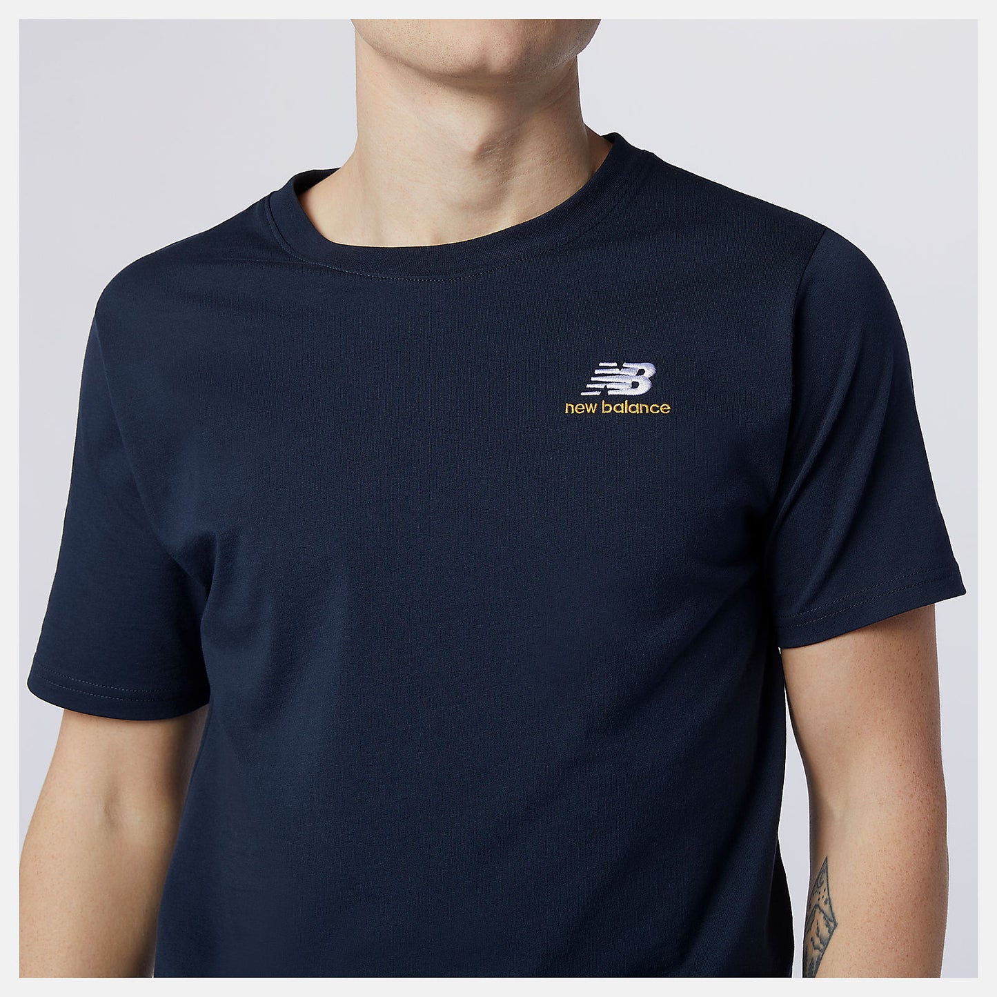 Eclipse NB Essentials Embroidered Tee | New Balance Clothing