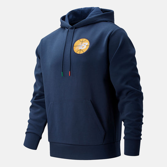 Natural Indigo NB Basketball Colorized Court Hoodie | New Balance Clothing