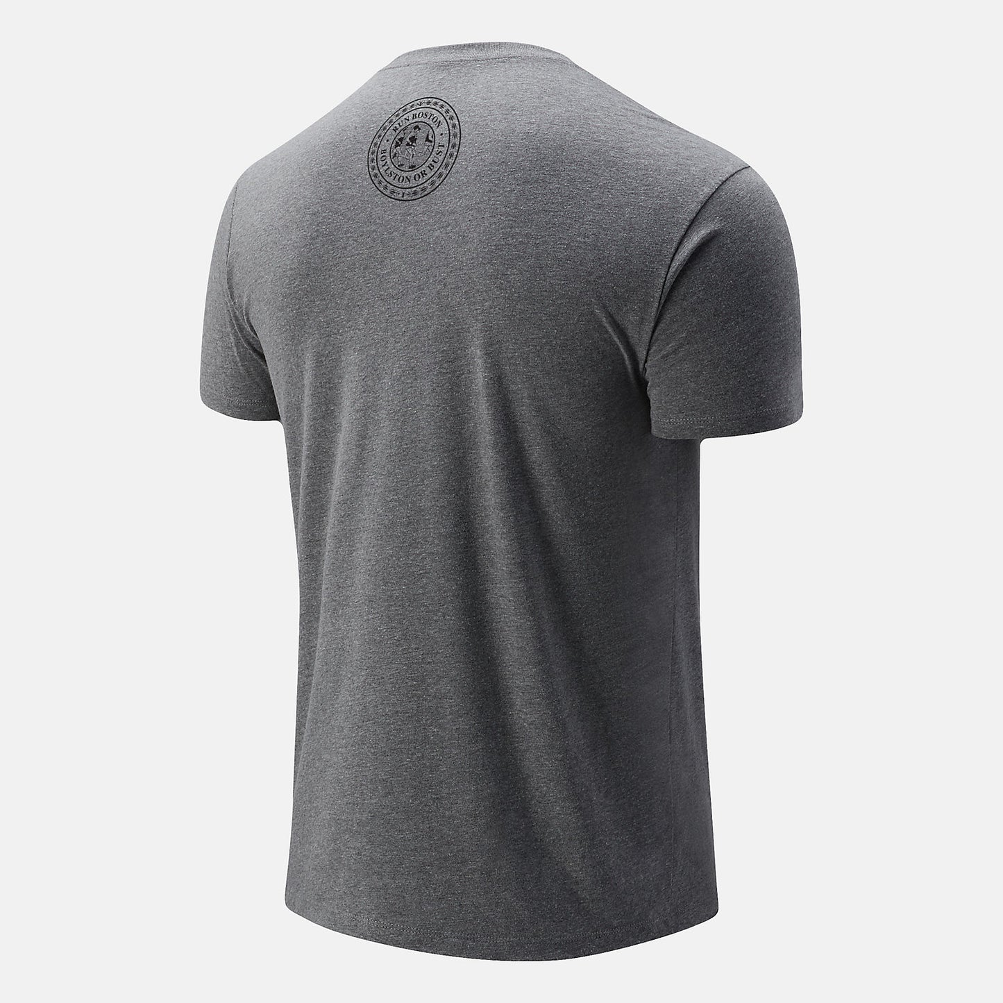 Athletic Grey Boston INBound Green Line Graphic Tee | New Balance Clothing