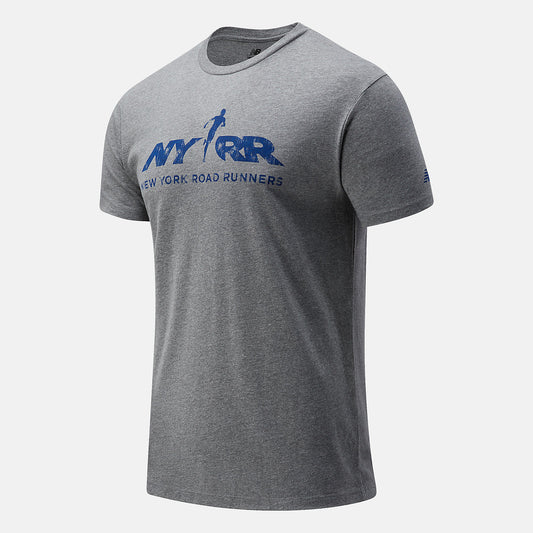 Athletic Grey RFL Distressed Graphic Short Sleeve | New Balance Clothing