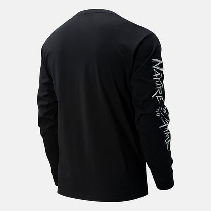 Black KL2 Nature of the Game Long Sleeve Graphic | New Balance Clothing