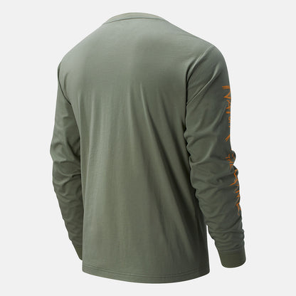 Celadon KL2 Nature of the Game Long Sleeve Graphic | New Balance Clothing