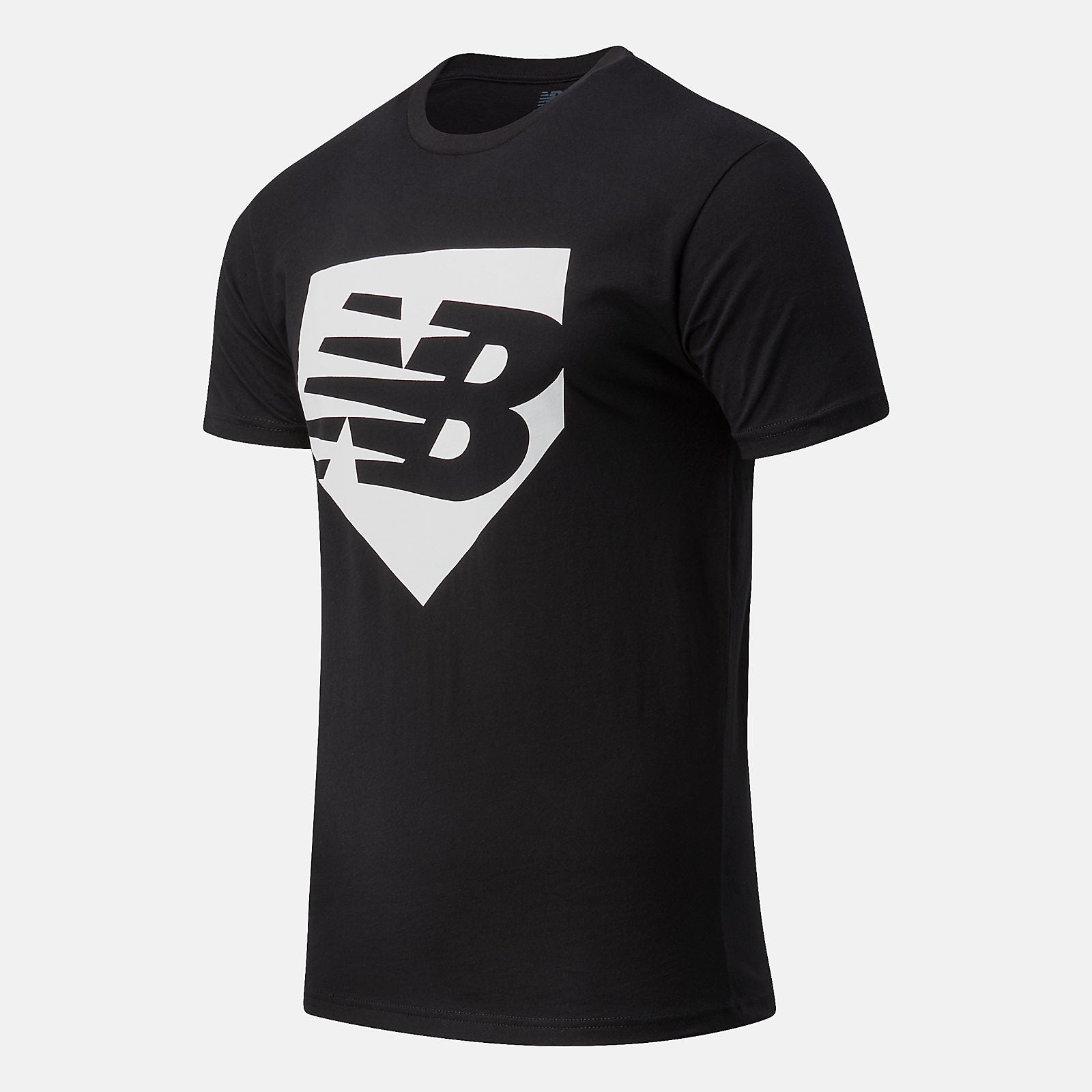 Black Baseball Plate Graphic Tee | New Balance Clothing