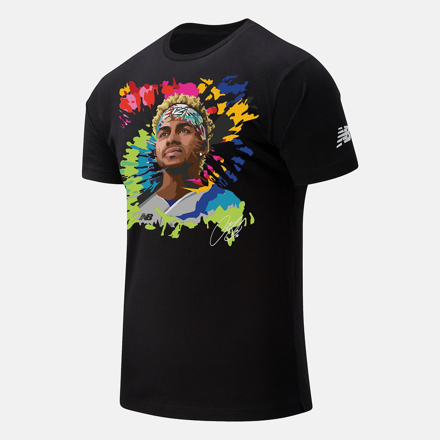 Black Lindor Mural Tee | New Balance Clothing
