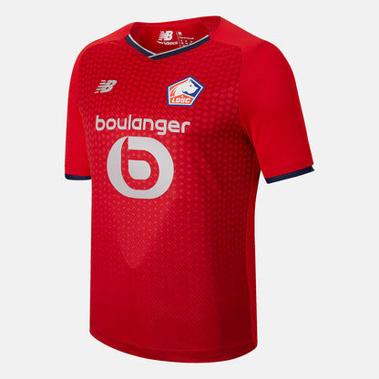 White Lille LOSC Home Short Sleeve Jersey | New Balance Clothing