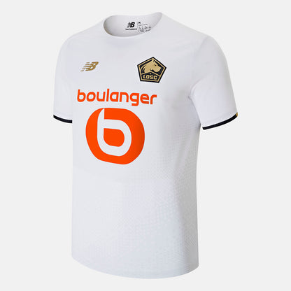 White Lille LOSC Away Short Sleeve Jersey | New Balance Clothing