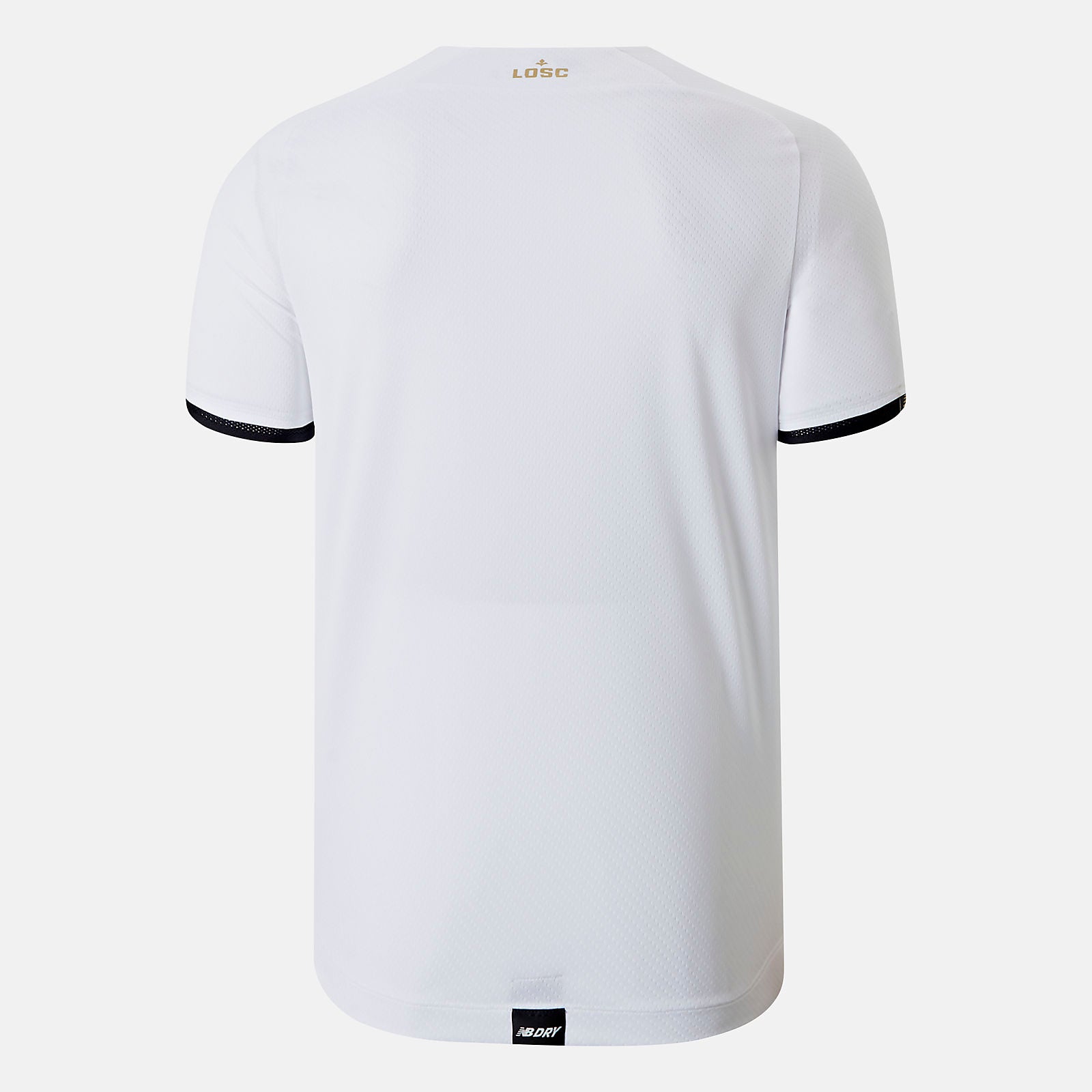 White Lille LOSC Away Short Sleeve Jersey | New Balance Clothing
